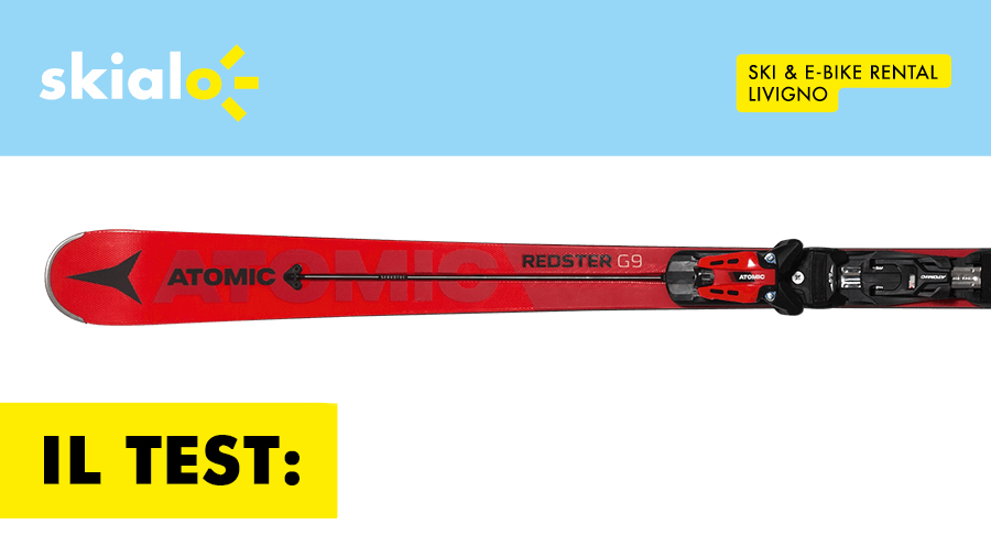 Atomic Redster G9 2018-2019: Test e Recensione di Skialo - Noleggio Sci Livigno