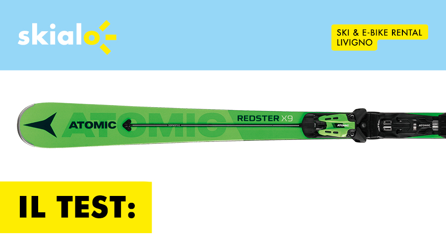 atomic redster x9 2019 recensione test skialo noleggio sci livigno