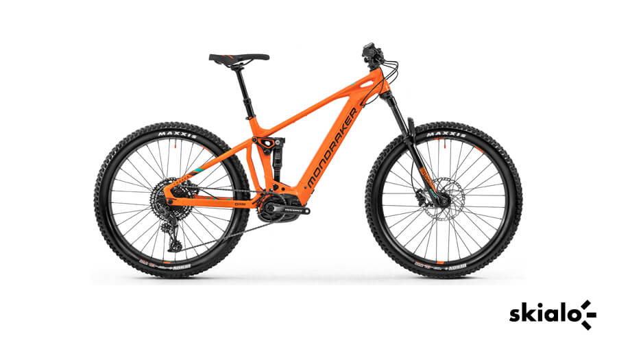 e bike usate livigno 2020 chaser plus arancione