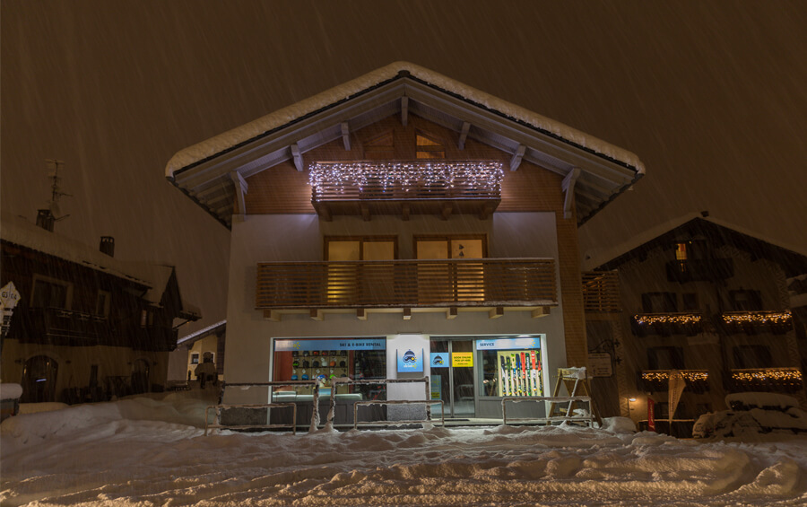 noleggio sci a livigno la guida completa esterni Skialo San Rocco