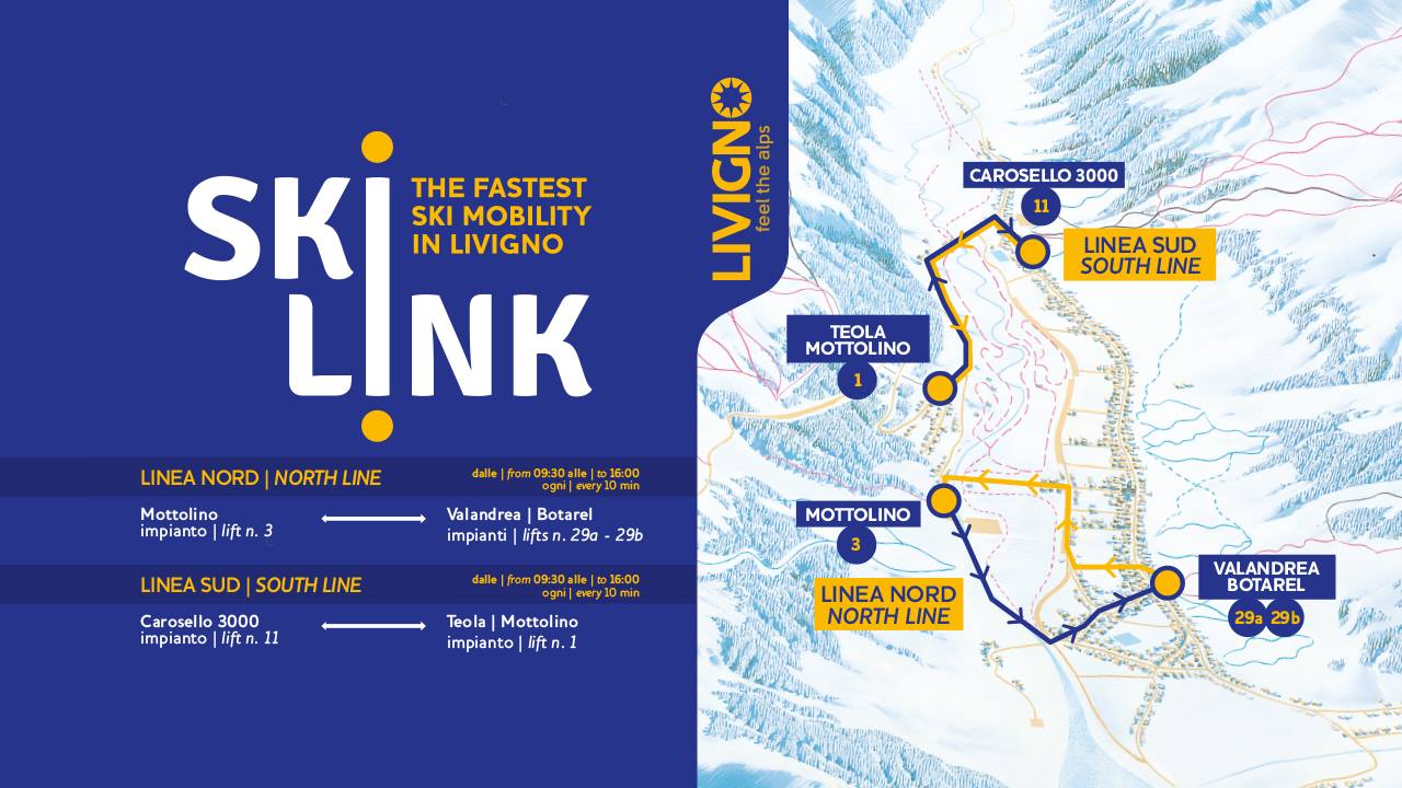 ski bus livigno ski link