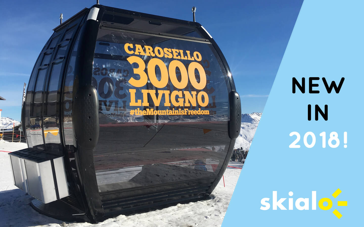 Carosello 3000 New Gondola Lift Livigno